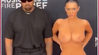 Bianca Censori nude at the 2025 Grammy Awards Viral Video