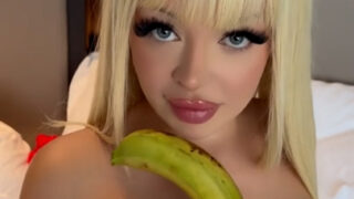 Katja Krasavice Strip Teasing on Bed – Onlyfans Tape